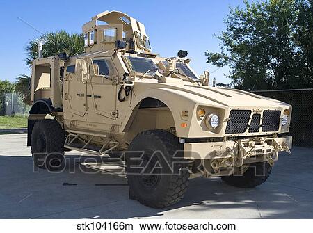An Oshkosh M-ATV Mine Resistant Ambush Protected all-terrain vehicle. View Large Photo Image Picture - An Oshkosh M-ATV Mine Resistant Ambush Protected all-terrain vehicle.. Fotosearch