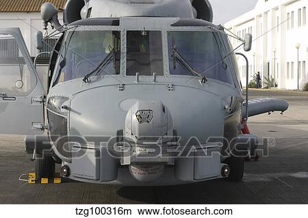 An SH-60B Seahawk of the Spanish Navy at Naval Station Rota, Spain. View Large Photo Image Picture - An SH-60B Seahawk of the Spanish Navy at Naval Station Rota, Spain.. Fotosearch