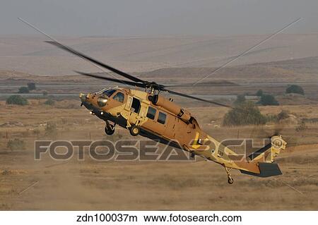 An UH-60L Yanshuf helicopter of the Israeli Air Force. View Large Photo Image Picture - An UH-60L Yanshuf helicopter of the Israeli Air Force.. Fotosearch