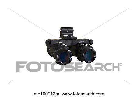 AN/AVS-6 night vision goggles used by the military. View Large Photo Image Picture - AN/AVS-6 night vision goggles used by the military.. Fotosearch