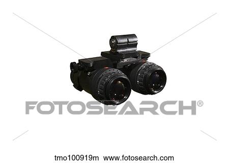 AN/AVS-6 night vision goggles used by the military. View Large Photo Image Picture - AN/AVS-6 night vision goggles used by the military.. Fotosearch