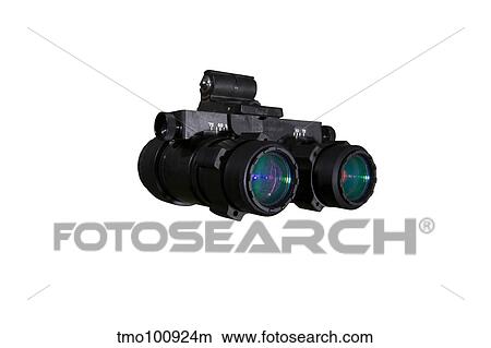 AN/AVS-6 night vision goggles used by the military. View Large Photo Image Picture - AN/AVS-6 night vision goggles used by the military.. Fotosearch