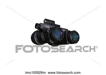 AN/AVS-6 night vision goggles used by the military. View Large Photo Image Picture - AN/AVS-6 night vision goggles used by the military.. Fotosearch