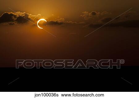 Annular Solar Eclipse View Large Photo Image Stock Photograph - Annular Solar Eclipse. Fotosearch