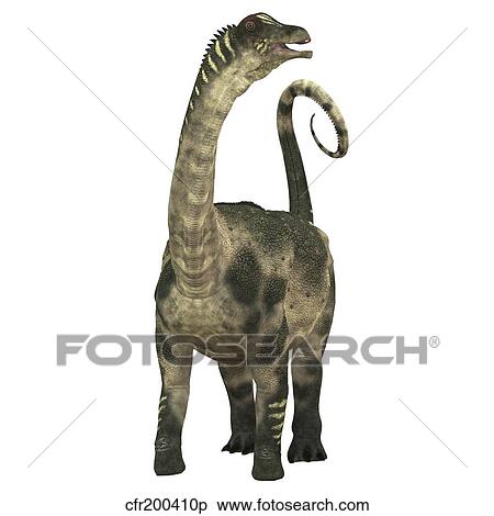 Stock Illustration - Antarctosaurus dinosaur.. Fotosearch