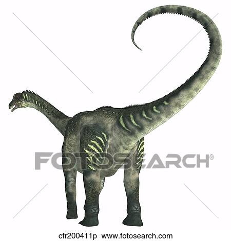 Stock Illustration - Antarctosaurus dinosaur.. Fotosearch