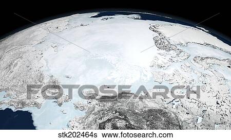 Stock Photograph - Arctic sea ice.. Fotosearch