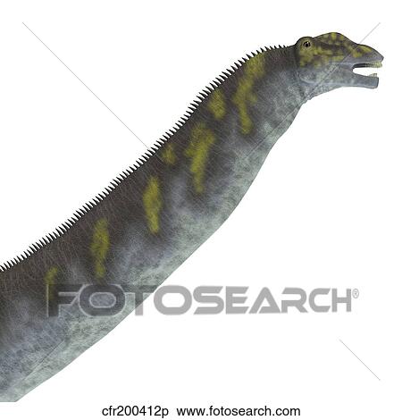 Stock Illustration - Argentinosaurus dinosaur head.. Fotosearch