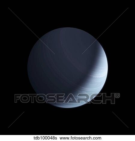 Artist's concept of a gas giant planet. View Large Illustration Stock Illustration - Artist's concept of a gas giant planet.. Fotosearch