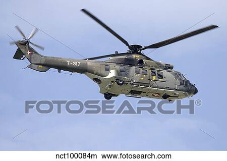 AS332M1 Super Puma helicopter of the Swiss Air Force. View Large Photo Image Picture - AS332M1 Super Puma helicopter of the Swiss Air Force.. Fotosearch