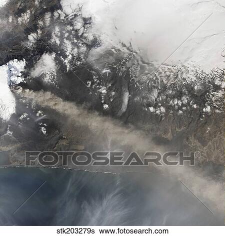 Ash and steam continue billowing from Eyjafjallajokull Volcano. View Large Photo Image Stock Photograph - Ash and steam continue billowing from Eyjafjallajokull Volcano.. Fotosearch
