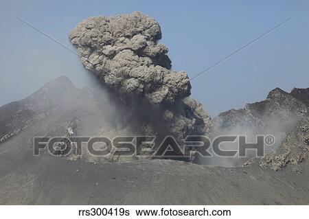 Ash cloud eruption from Sakurajima volcano, Japan. View Large Photo Image Stock Photograph - Ash cloud eruption from Sakurajima volcano, Japan.. Fotosearch