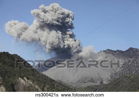 Ash cloud eruption from Sakurajima volcano, Japan. View Large Photo Image Stock Photograph - Ash cloud eruption from Sakurajima volcano, Japan.. Fotosearch