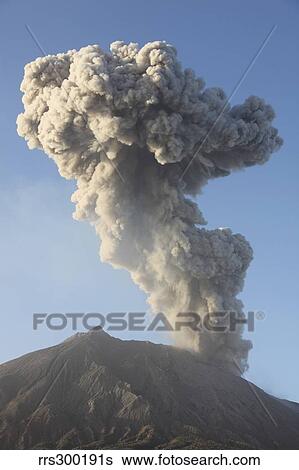 Ash cloud following explosive Vulcanian eruption, Sakurajima Volcano, Japan. View Large Photo Image Stock Photograph - Ash cloud following explosive Vulcanian eruption, Sakurajima Volcano, Japan.. Fotosearch