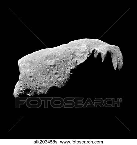 Stock Photograph - Asteroid 243 Ida. Fotosearch
