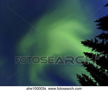 Aurora Borealis in Troms County, Norway. View Large Photo Image Stock Photograph - Aurora Borealis in Troms County, Norway.. Fotosearch