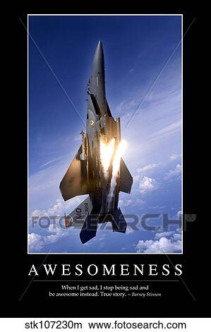 Awesomeness: Inspirational Quote and Motivational Poster View Large Photo Image Picture - Awesomeness: Inspirational Quote and Motivational Poster. Fotosearch