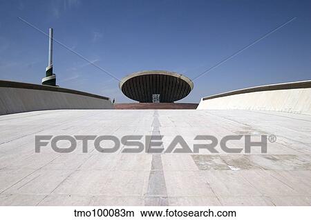 Baghdad, Iraq - The ramp that leads to the great dome and the Monument to the Unknown Soldier. View Large Photo Image Picture - Baghdad, Iraq - The ramp that leads to the great dome and the Monument to the Unknown Soldier.. Fotosearch