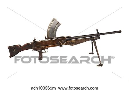 BESAL light machine gun. View Large Photo Image Picture - BESAL light machine gun.. Fotosearch