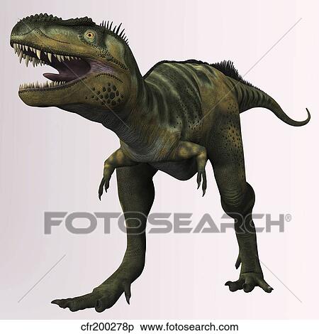 Bistahieversor sealeyi dinosaur of the Cretaceous Period. View Large Illustration Stock Illustration - Bistahieversor sealeyi dinosaur of the Cretaceous Period.. Fotosearch