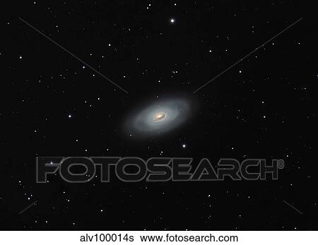 Black Eye galaxy (M64) Coma Berenices. View Large Photo Image Stock Photograph - Black Eye galaxy (M64) Coma Berenices.. Fotosearch