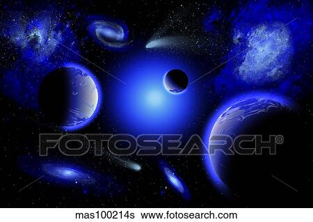 Blue stars are amongst the youngest of the stars in the universe. View Large Illustration Stock Illustration - Blue stars are amongst the youngest of the stars in the universe.. Fotosearch