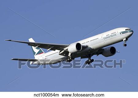 Picture - Boeing 777-200 of Cathay Pacific Airways.. Fotosearch
