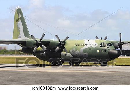 Brazilian Air Force C-130 Hercules. View Large Photo Image Picture - Brazilian Air Force C-130 Hercules.. Fotosearch