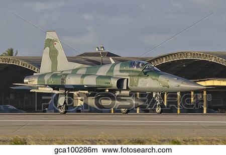 Brazilian Air Force F-5 at Natal Air Force Base, Brazil. View Large Photo Image Picture - Brazilian Air Force F-5 at Natal Air Force Base, Brazil.. Fotosearch