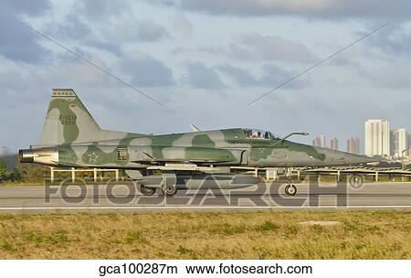 Brazilian Air Force F-5 at Natal Air Force Base, Brazil. View Large Photo Image Picture - Brazilian Air Force F-5 at Natal Air Force Base, Brazil.. Fotosearch