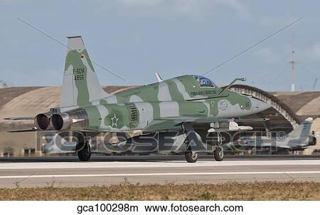Brazilian Air Force F-5 at Natal Air Force Base, Brazil. View Large Photo Image Picture - Brazilian Air Force F-5 at Natal Air Force Base, Brazil.. Fotosearch