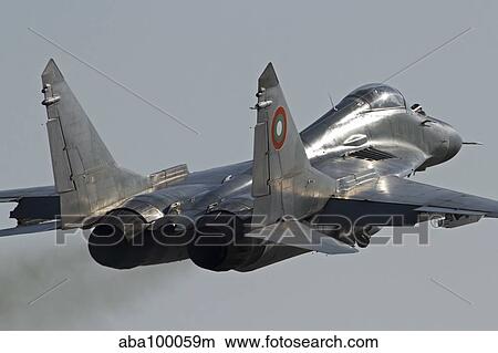 Bulgarian Air Force MiG-29 aircraft. View Large Photo Image Picture - Bulgarian Air Force MiG-29 aircraft.. Fotosearch
