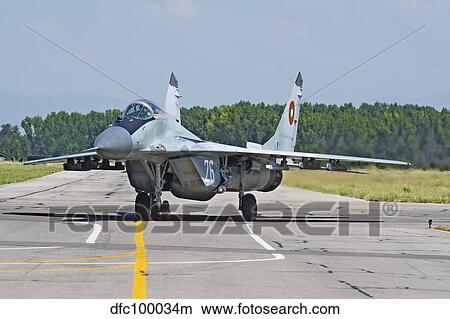 Bulgarian Air Force MiG-29 Fulcrum. View Large Photo Image Picture - Bulgarian Air Force MiG-29 Fulcrum.. Fotosearch