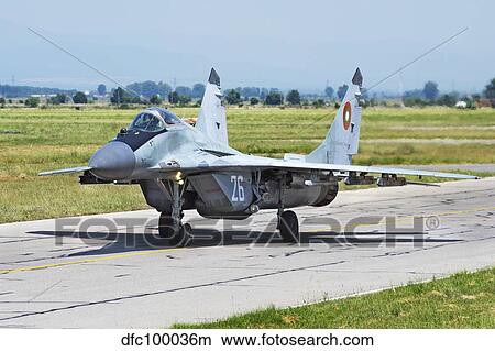Picture - Bulgarian Air Force MiG-29 Fulcrum.. Fotosearch
