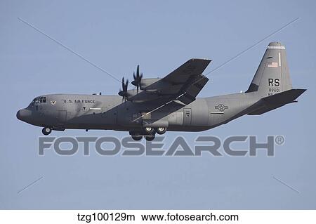 C-130J Super Hercules of the 86th airlift wing. View Large Photo Image Picture - C-130J Super Hercules of the 86th airlift wing.. Fotosearch