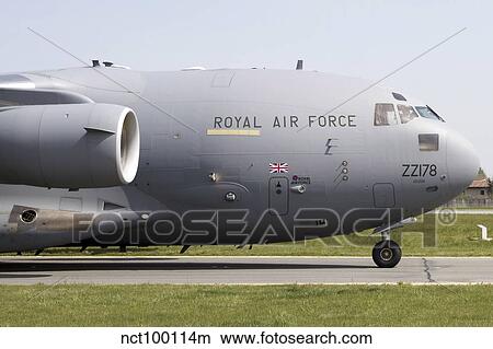 C-17 Globemaster III of the Royal Air Force. View Large Photo Image Picture - C-17 Globemaster III of the Royal Air Force.. Fotosearch