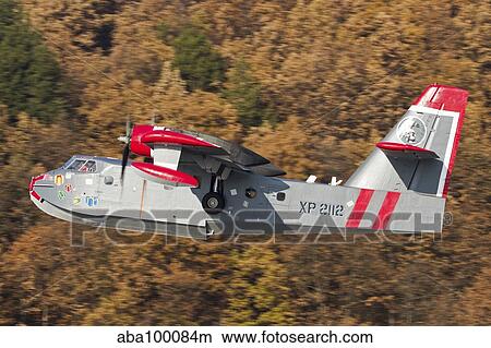 Picture - Canadair CL-215-1A10 in flight over Bulgaria.. Fotosearch