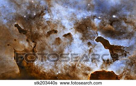Carina Nebula Star-Forming Pillars. View Large Photo Image Stock Photograph - Carina Nebula Star-Forming Pillars.. Fotosearch