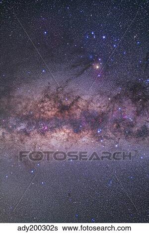Center of the Milky Way through Sagittarius and Scorpius. View Large Photo Image Stock Photograph - Center of the Milky Way through Sagittarius and Scorpius.. Fotosearch
