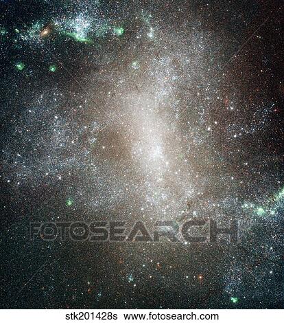 Central region of the barred spiral galaxy NGC 1313. View Large Photo Image Stock Photograph - Central region of the barred spiral galaxy NGC 1313.. Fotosearch
