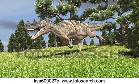 Ceratosaurus hunting for its next meal. View Large Illustration Stock Illustration - Ceratosaurus hunting for its next meal.. Fotosearch