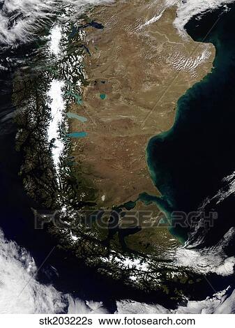 Chile and the Patagonian region of Argentina. View Large Photo Image Stock Photograph - Chile and the Patagonian region of Argentina.. Fotosearch