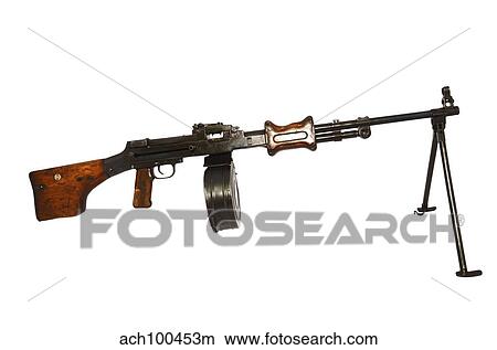 Chinese Type 56 light machine gun. View Large Photo Image Picture - Chinese Type 56 light machine gun.. Fotosearch