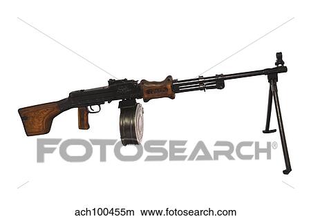 Chinese Type 56 light machine gun. View Large Photo Image Picture - Chinese Type 56 light machine gun.. Fotosearch