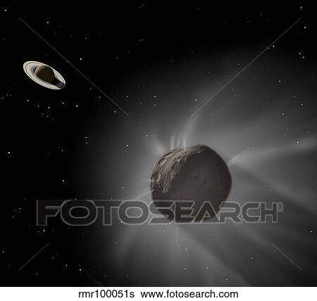 Chiron passing near Saturn. View Large Illustration Stock Illustration - Chiron passing near Saturn.. Fotosearch