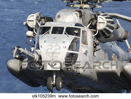 Close-up of a CH-53 Sea Stallion in flight. View Large Photo Image Picture - Close-up of a CH-53 Sea Stallion in flight.. Fotosearch