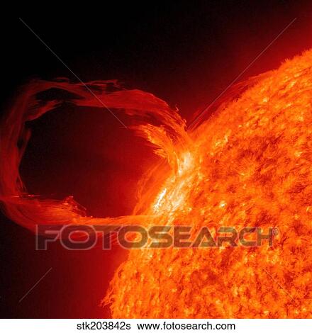 Close-up of a solar eruptive prominence. View Large Photo Image Stock Photograph - Close-up of a solar eruptive prominence.. Fotosearch