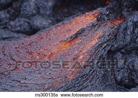 Close-up of lava flow, Kilauea volcano, Big Island, Hawaii. View Large Photo Image Stock Photograph - Close-up of lava flow, Kilauea volcano, Big Island, Hawaii.. Fotosearch