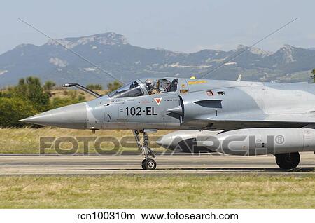 Close-up on the nose cone of a Mirage 2000C of the French Air Force. View Large Photo Image Picture - Close-up on the nose cone of a Mirage 2000C of the French Air Force.. Fotosearch