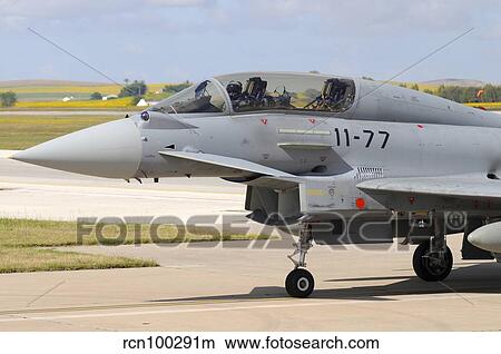 Close-up on the nose cone of a Eurofighter EF2000 Typhoon. View Large Photo Image Picture - Close-up on the nose cone of a Eurofighter EF2000 Typhoon.. Fotosearch